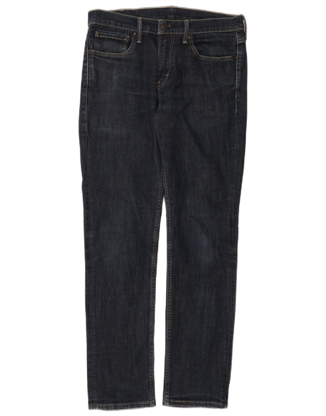 Levi's Herre 511 Slim Jeans W31 L32 Marineblå Bomuld