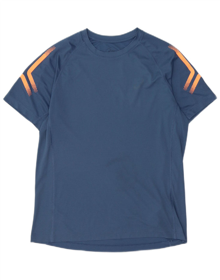 ASICS Herre T-Shirt Top Lille Blå Polyester