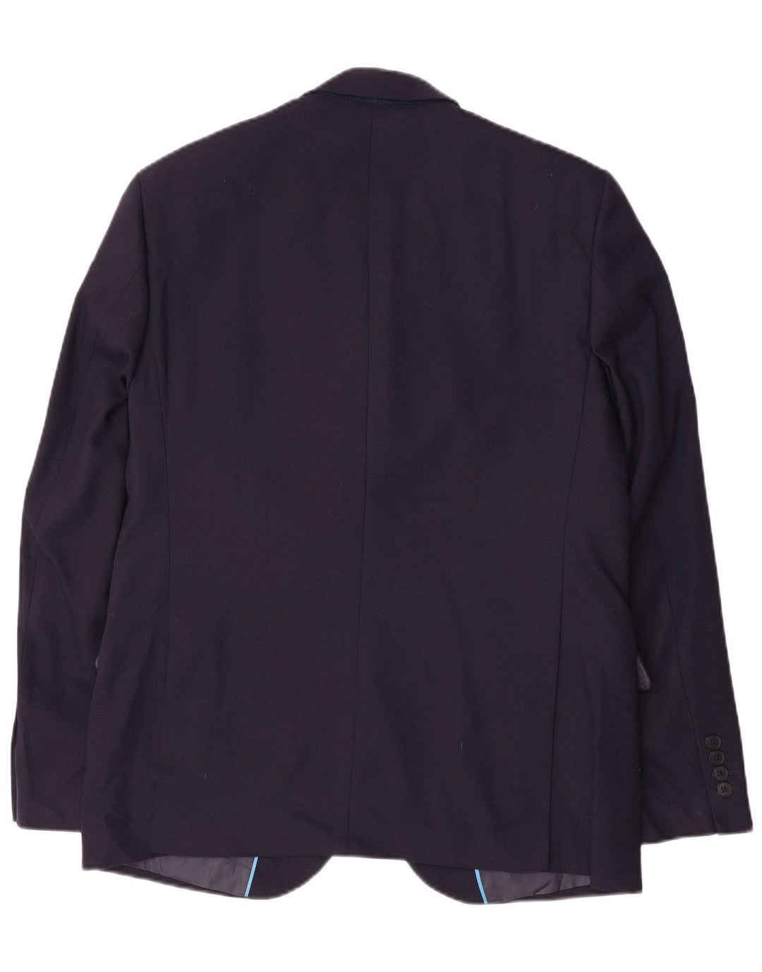Marks & Spencer herre 2-knaps slim blazerjakke UK 42 XL marineblå uld