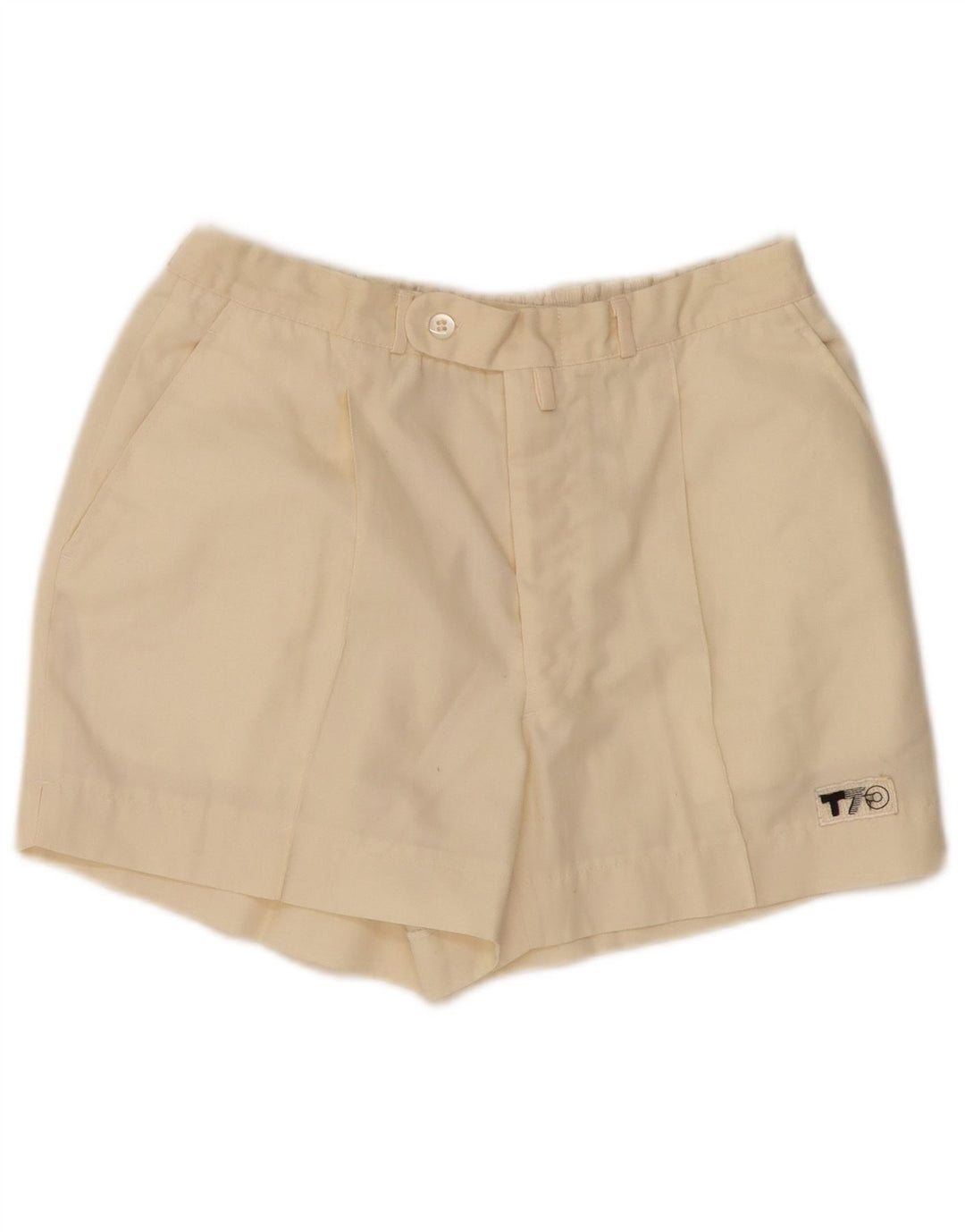 VINTAGE Chino Shorts til kvinder W28 Medium Off White