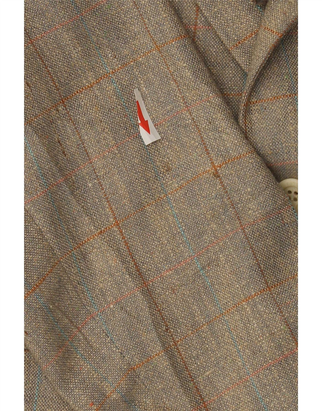 Oakmont Herre 2-knaps blazerjakke str. 39 Medium Brown Check