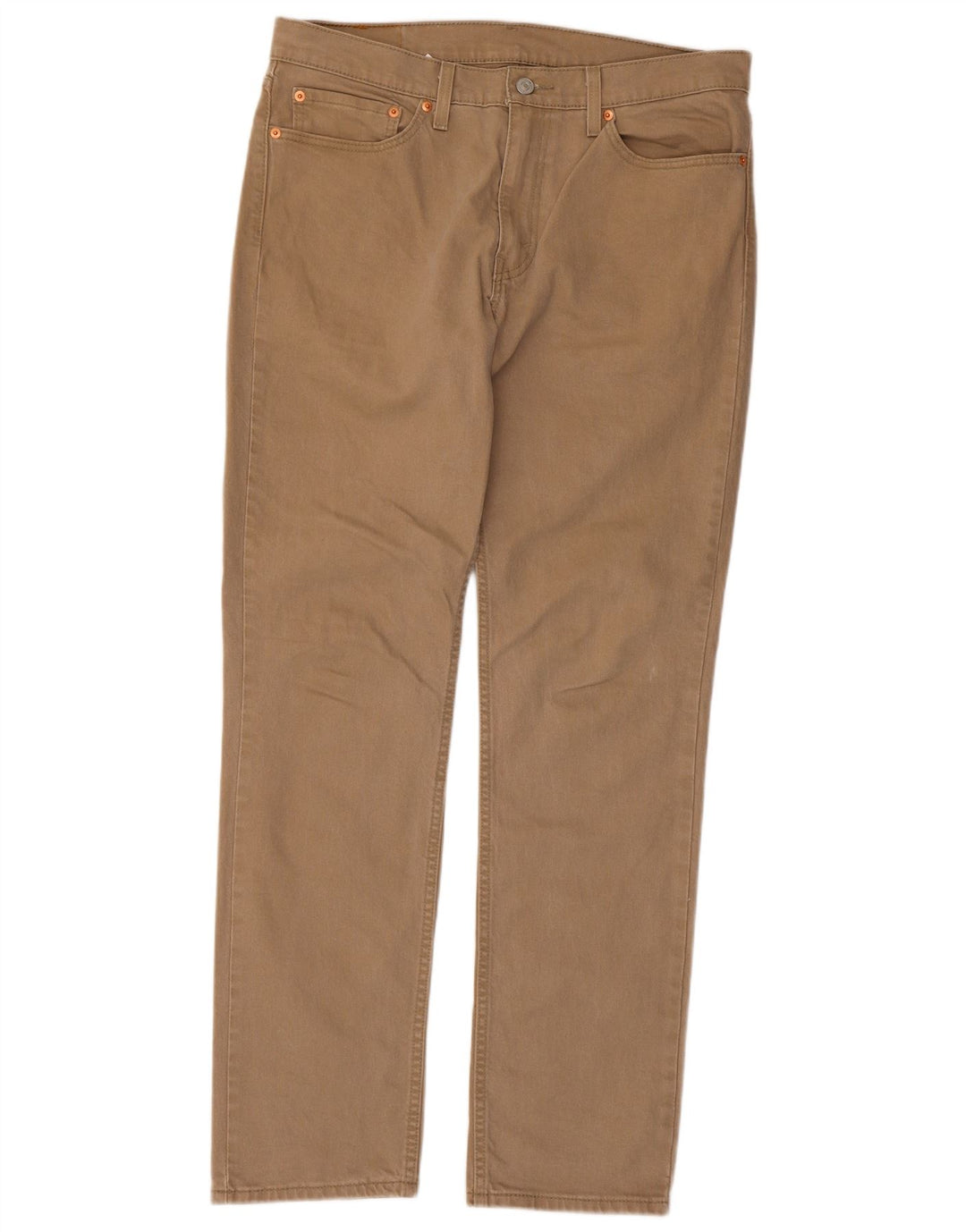 Levi's Herre 511 Slim Jeans W34 L32 Beige Bomuld