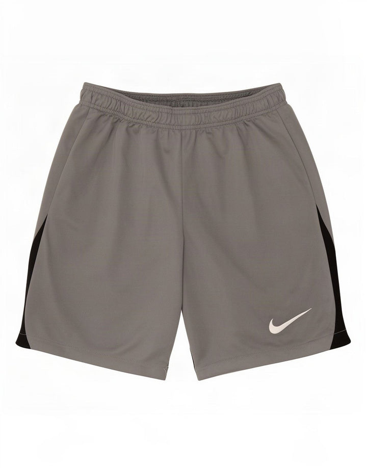 Nike Herre Dri Fit Slim Sports Shorts Små Grå Colourblock Polyester