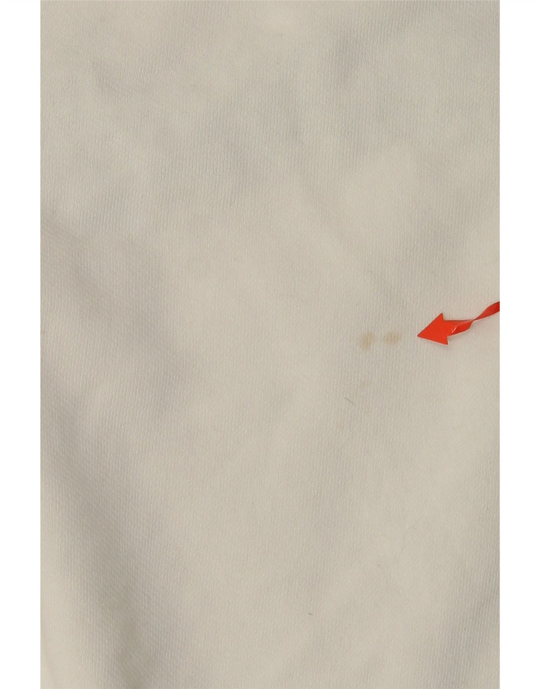 RICHMOND Dame Oversized Grafisk Sweatshirt Jumper UK 10 Small White