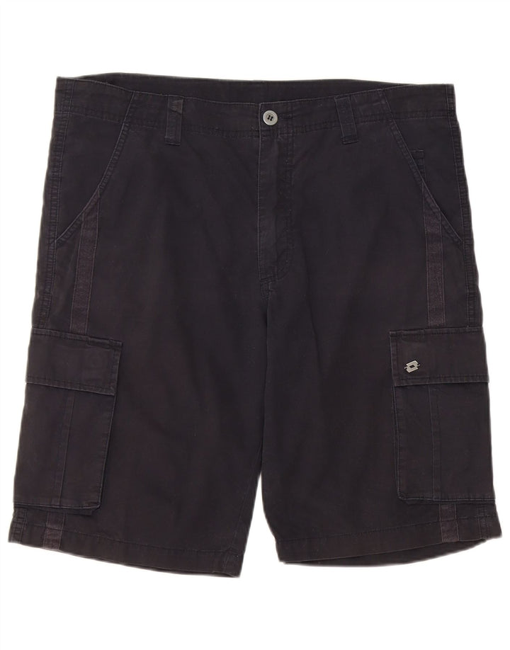Lotto Herre Cargo Shorts W36 Large Navy Blue Bomuld