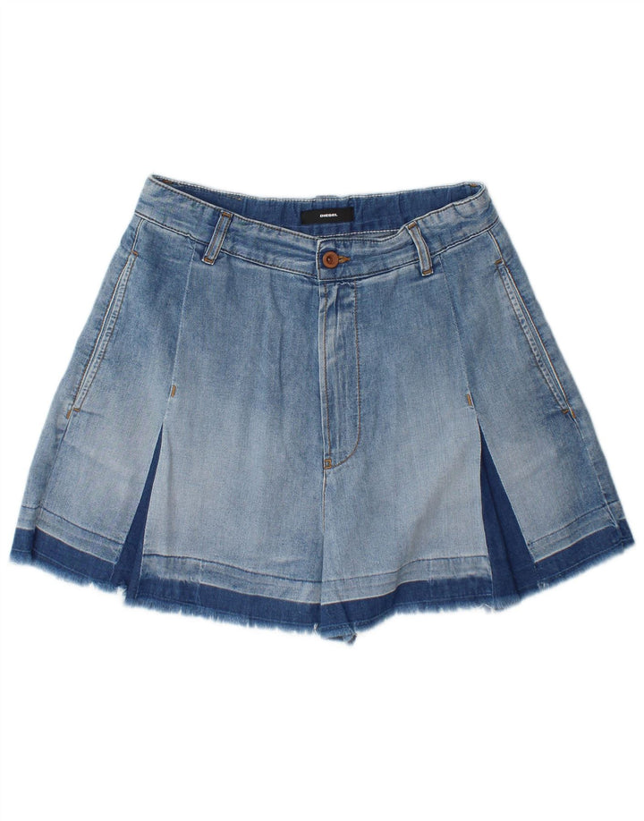 DIESEL Pige Denim Shorts 15-16 År W28 Blå Bomuld