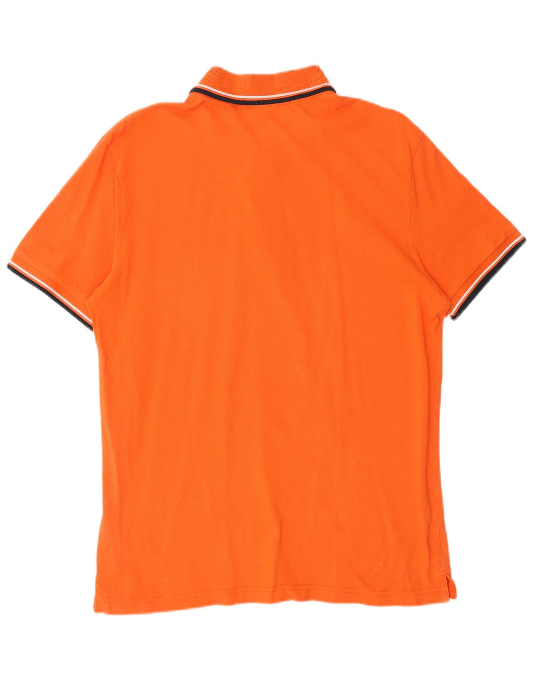 DIADORA Poloshirt til mænd Stor orange bomuld