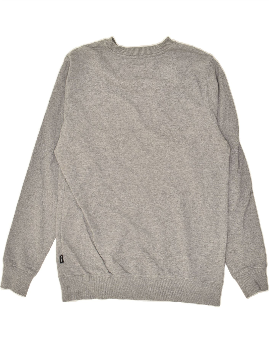 VANS Mens Graphic Sweatshirt Jumper Small Grey Cotton | Vintage Vans | Thrift | Second-Hand Vans | Used Clothing | Messina Hembry 