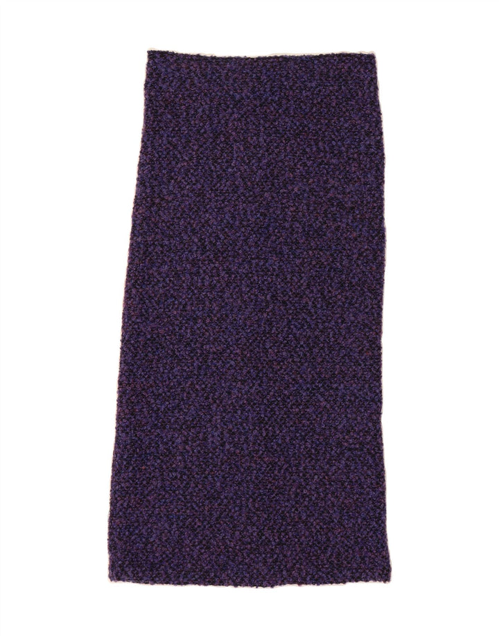 VINTAGE Womens Maxi Skirt W34 Large Purple Flecked Vintage Vintage and Second-Hand Vintage from Messina Hembry 