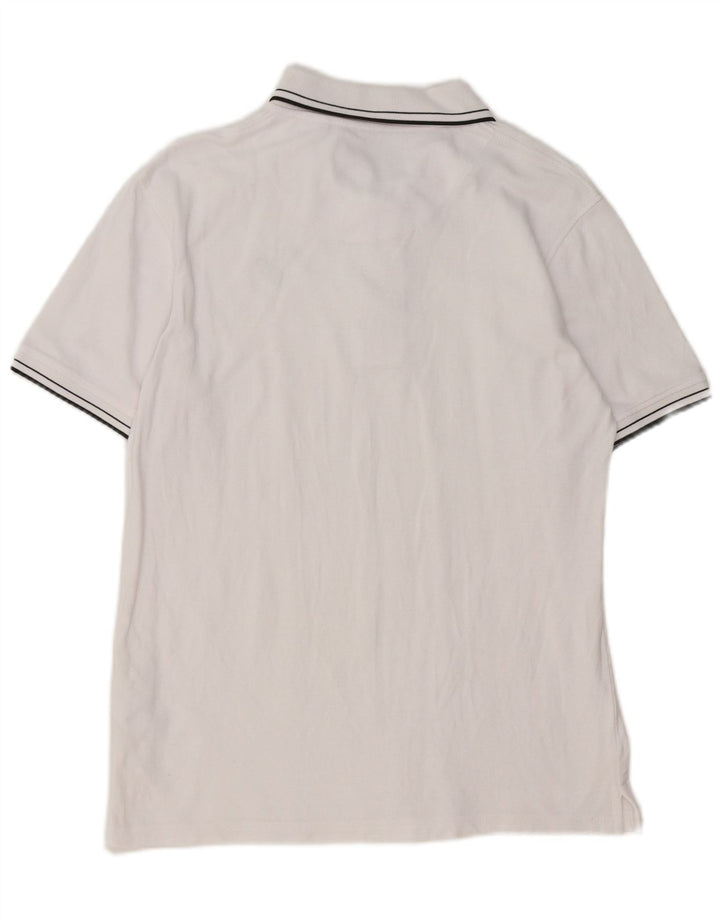 Lyle & Scott herre poloskjorte stor hvid bomuld