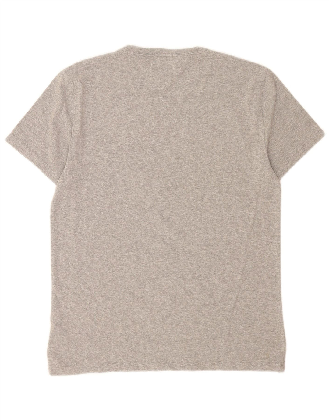 Tommy Hilfiger Herre Regular Fit grafisk T-shirt top mellemgrå bomuld