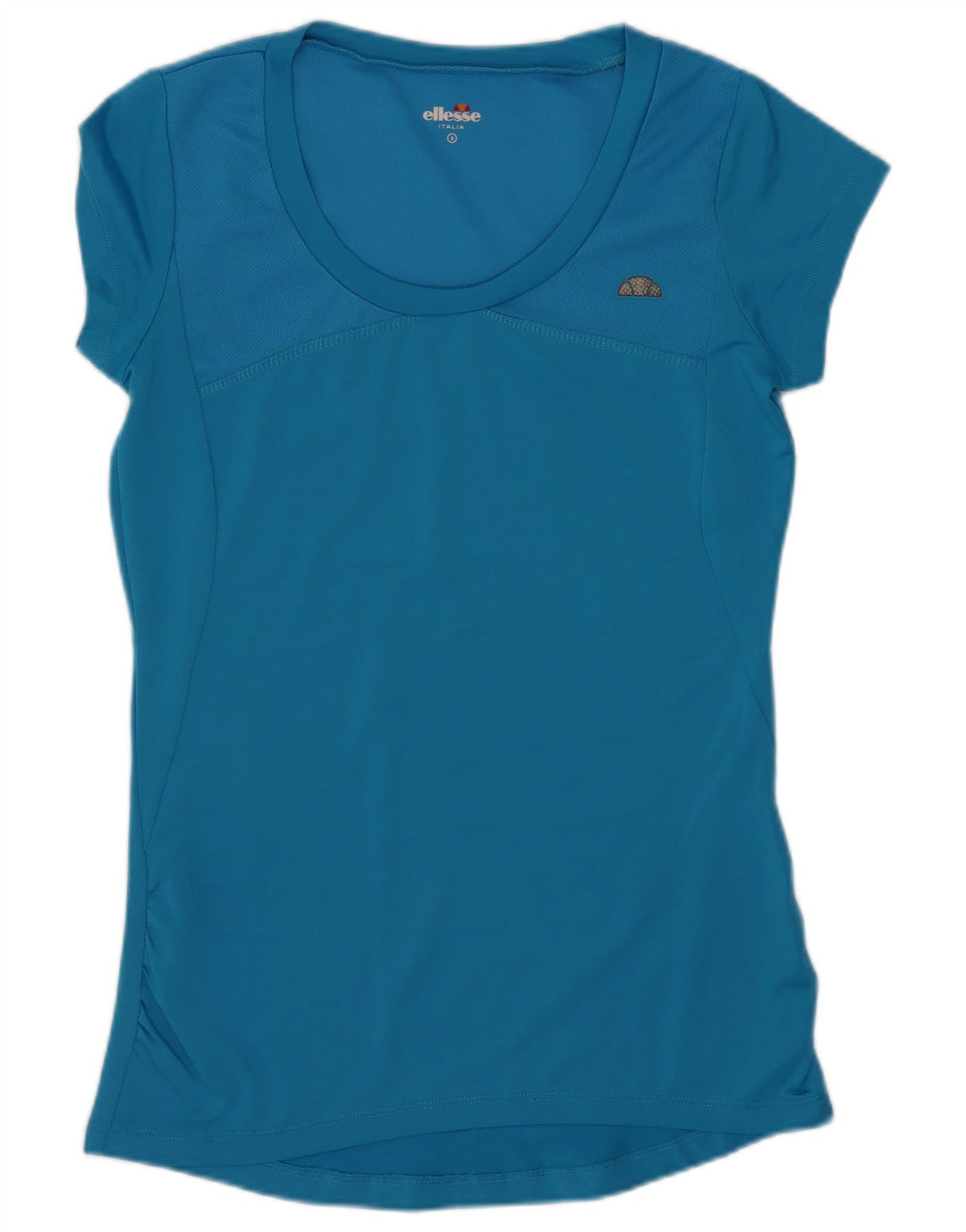 Ellesse Dame T-Shirt Top UK 8 Small Blue Polyester