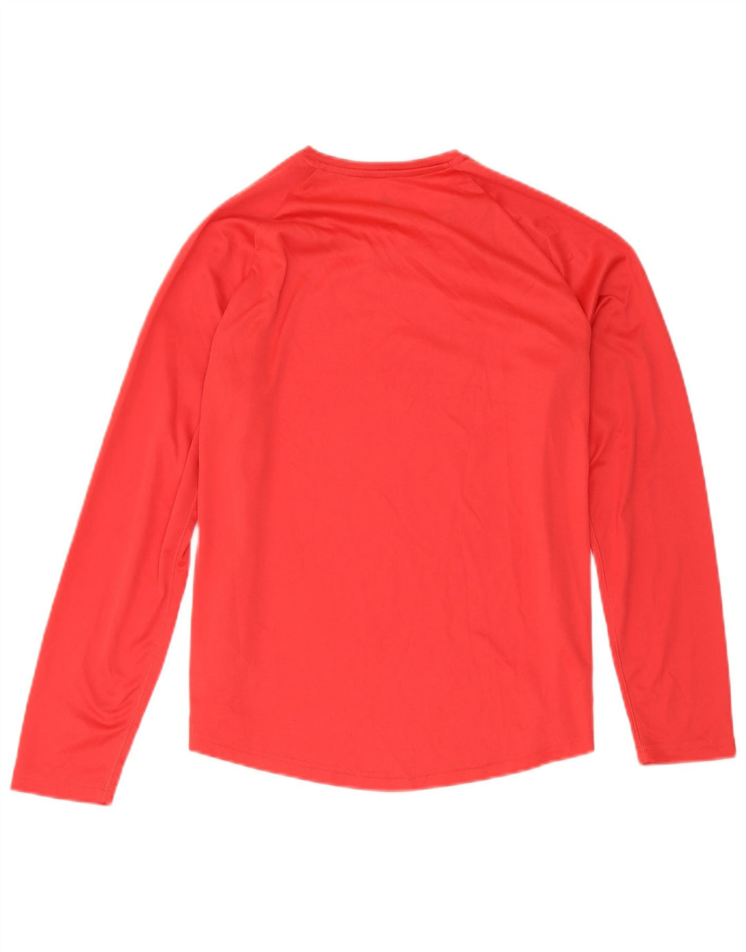 Adidas Dame Climalite Top Langærmet UK 16/18 Stor Rød Polyester