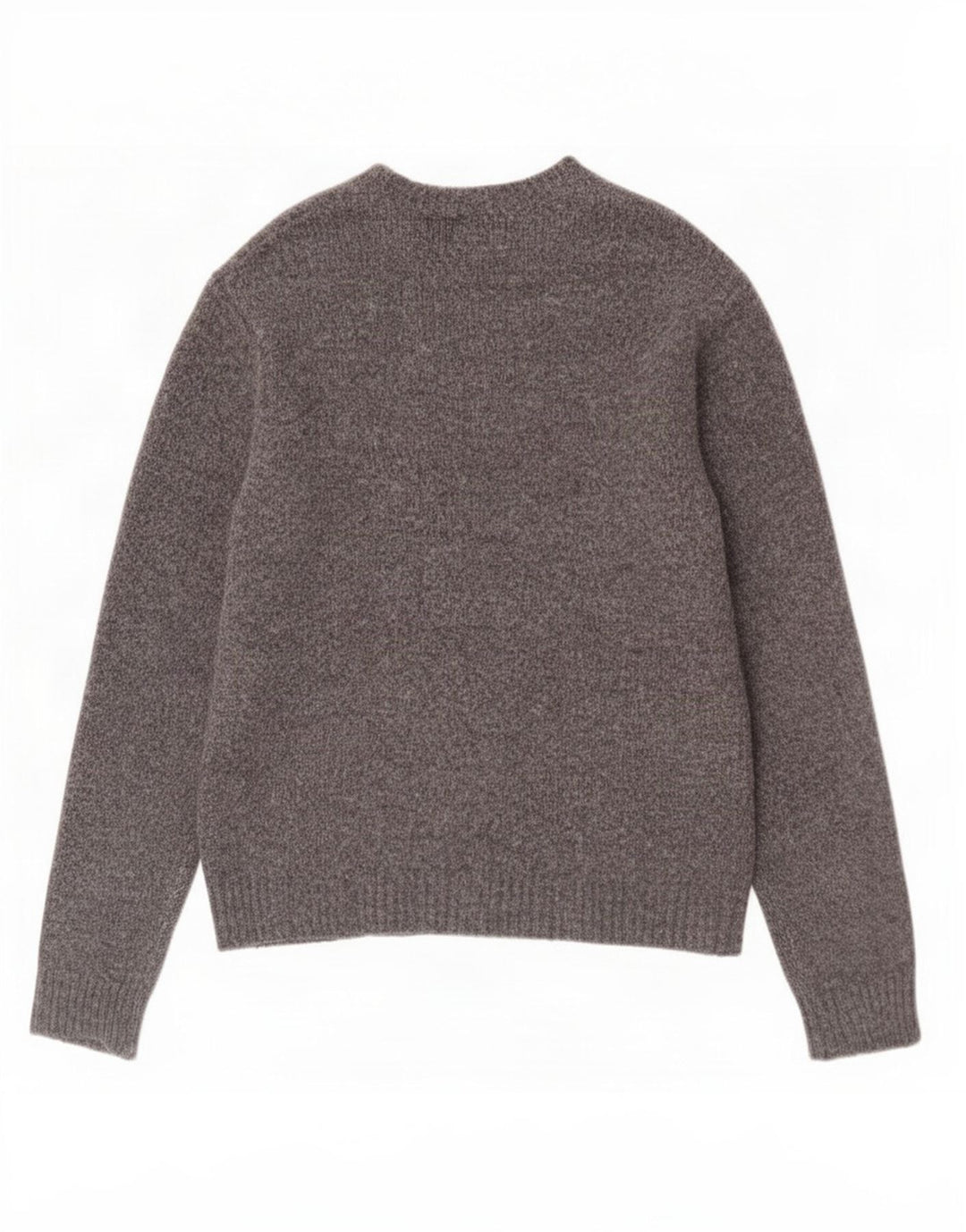 Zara Herre Boat Neck Jumper Sweater Medium Grå Akryl