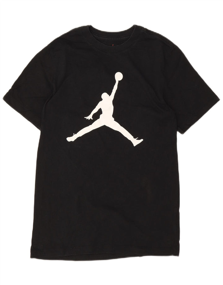 Jordan Herre Standard Fit Grafisk T-Shirt Top Lille Sort