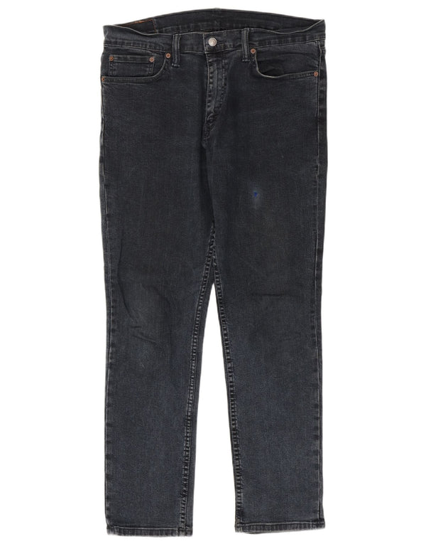 Levi's Herre 511 Slim Jeans W36 L32 Blå Bomuld