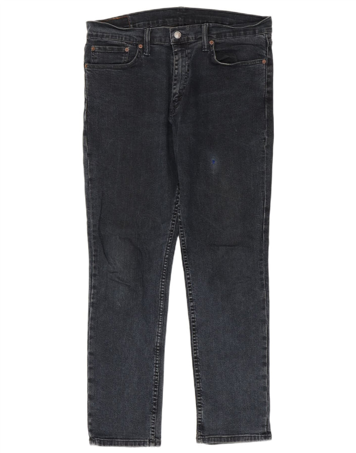 Levi's Herre 511 Slim Jeans W36 L32 Blå Bomuld