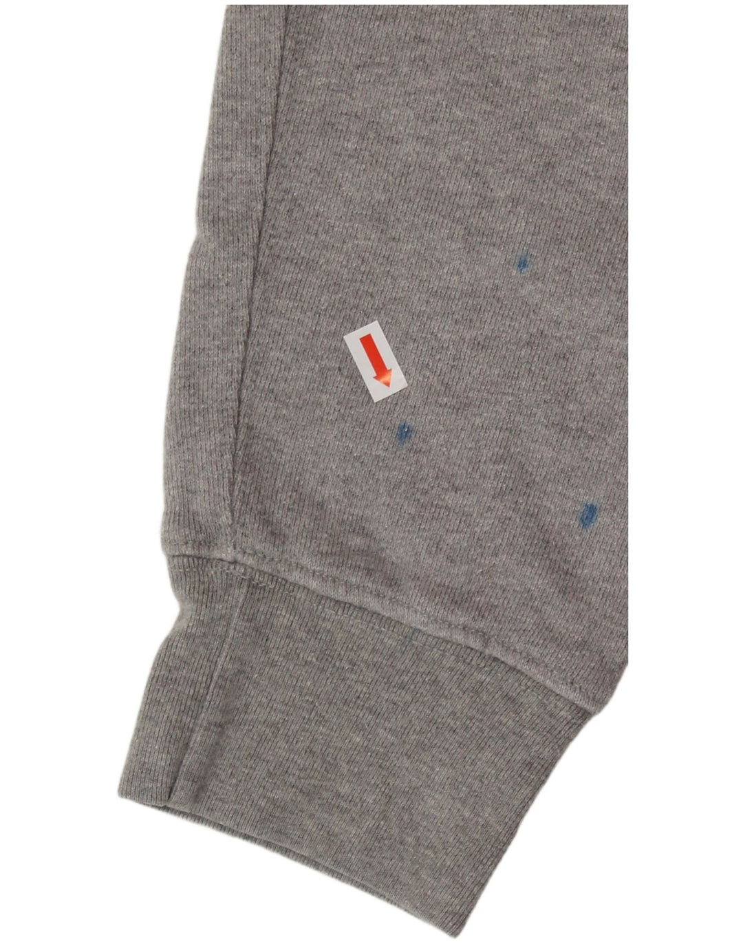 LEVI'S Grafisk hættetrøje til kvinder UK 14 Mellemgrå bomuld