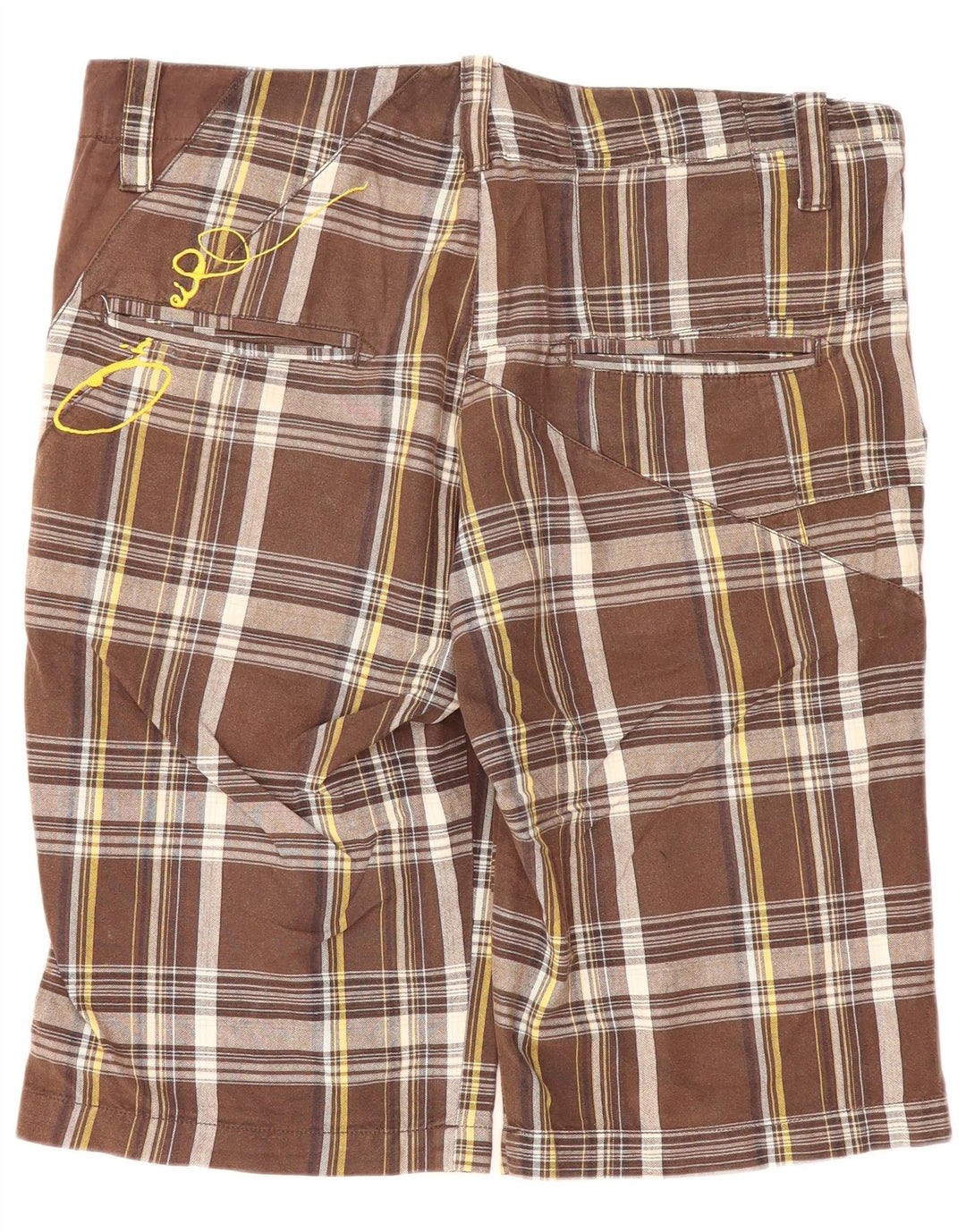 O'Neill Chino Shorts til mænd W32 Medium brun plaid bomuld