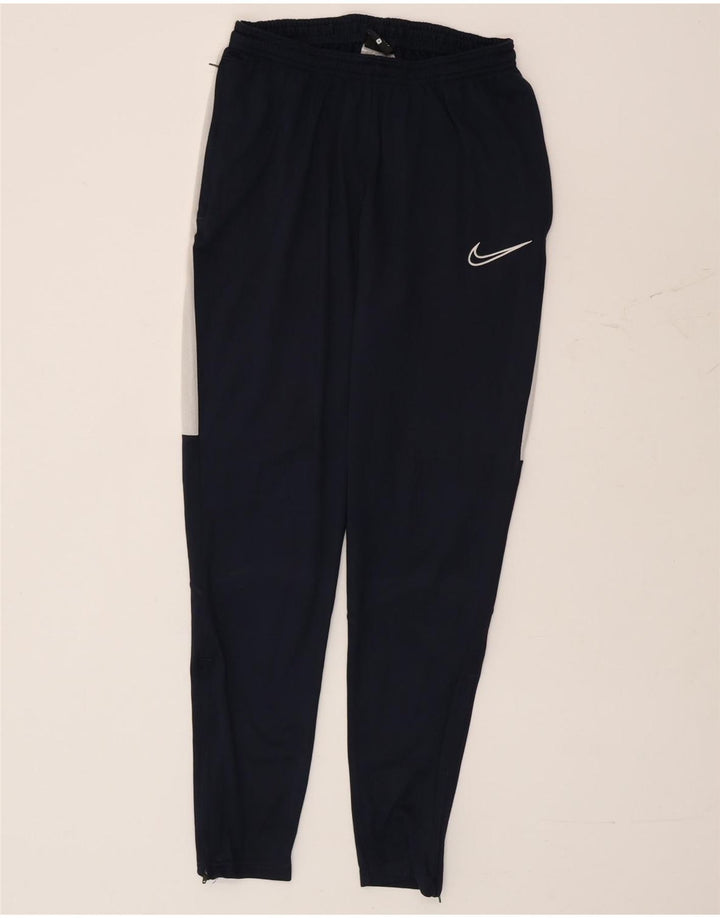 Nike Herre Dri Fit træningsdragt Bukser Små marineblå Colourblock Polyester