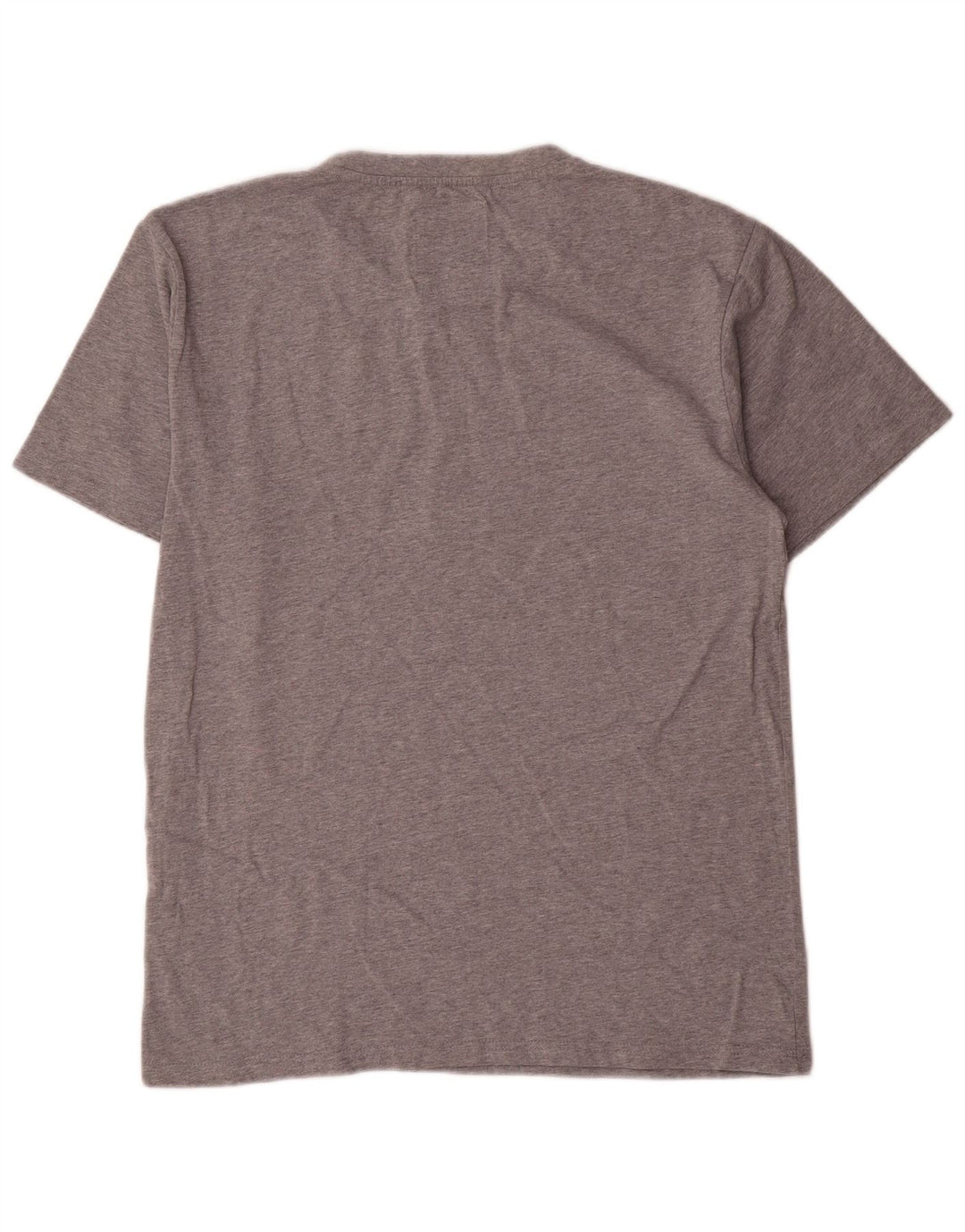 Champion Herre Grafisk T-Shirt Top Stor Grå Bomuld