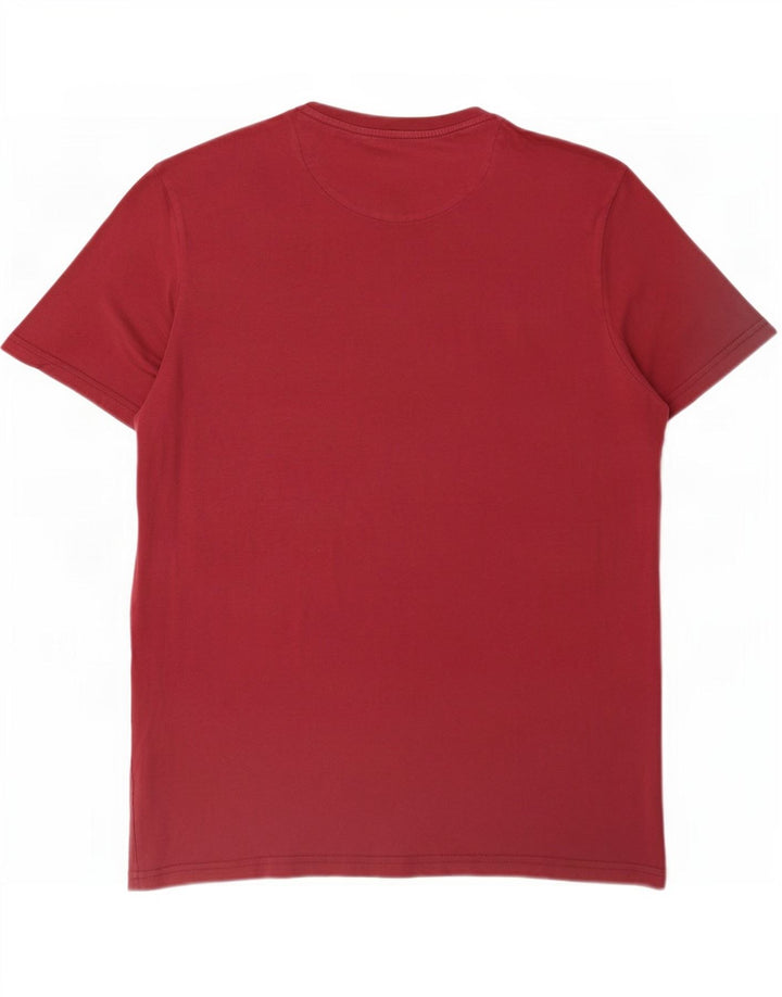 Lyle & Scott Herre T-Shirt Top Stor Bourgogne Bomuld