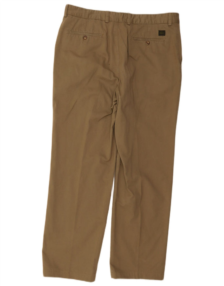 Lacoste Herre Pegged Chino Bukser Størrelse 46 Large W36 L30 Khaki