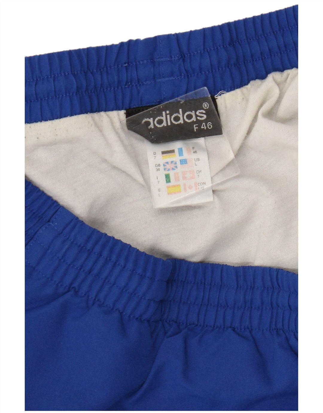 Adidas Sportshorts til mænd Large Blue Colourblock Polyester