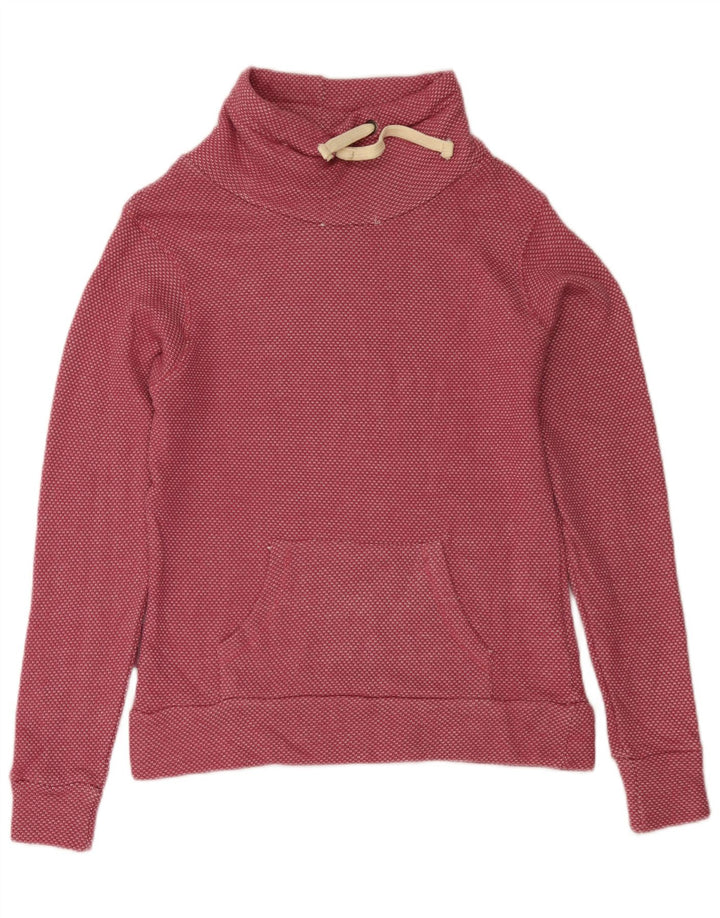 Mountain Warehouse Dame Sweatshirt Jumper UK 8 Small Pink Bomuld