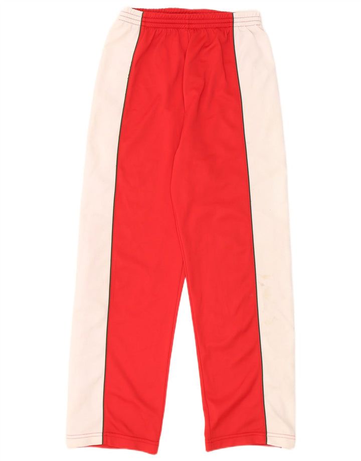 Vintage træningsdragt bukser til kvinder IT 40 Small Red Colourblock Polyester