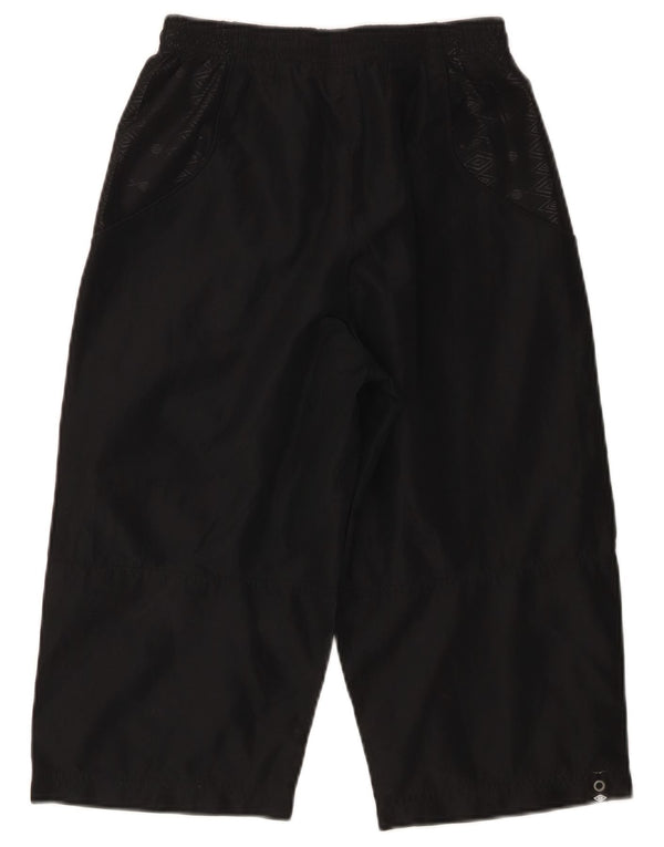 Umbro Boys Capri træningsdragt bukser 13-14 år XL Sort Argyle/Diamond