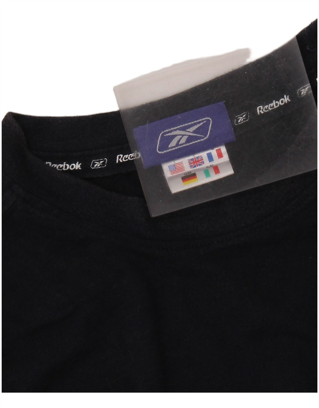 REEBOK Herre T-Shirt Top Stor Marineblå