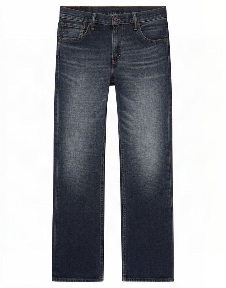 Levi's Herre 527 Bootcut Jeans W33 L32 Blå Bomuld