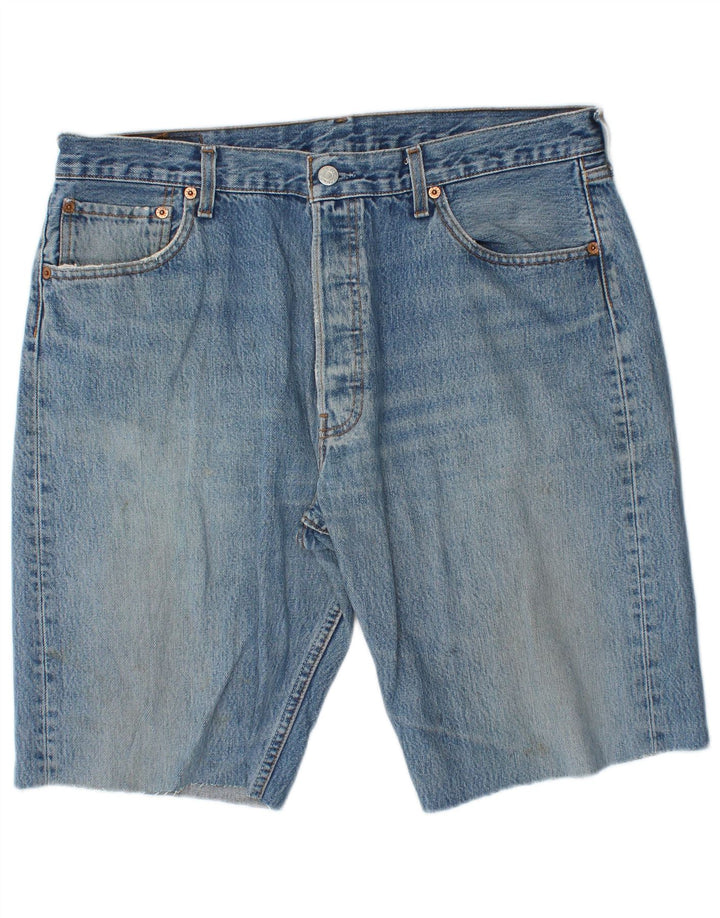 Levi's Herre 501 denimshorts W36 Large Blue