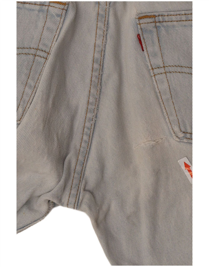 Levi's Dame 501 Bootcut Jeans W27 L34 Blå