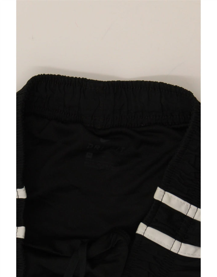 ADIDAS Womens Dri Fit Sport Shorts UK 14 Medium  Black Vintage Adidas and Second-Hand Adidas from Messina Hembry 