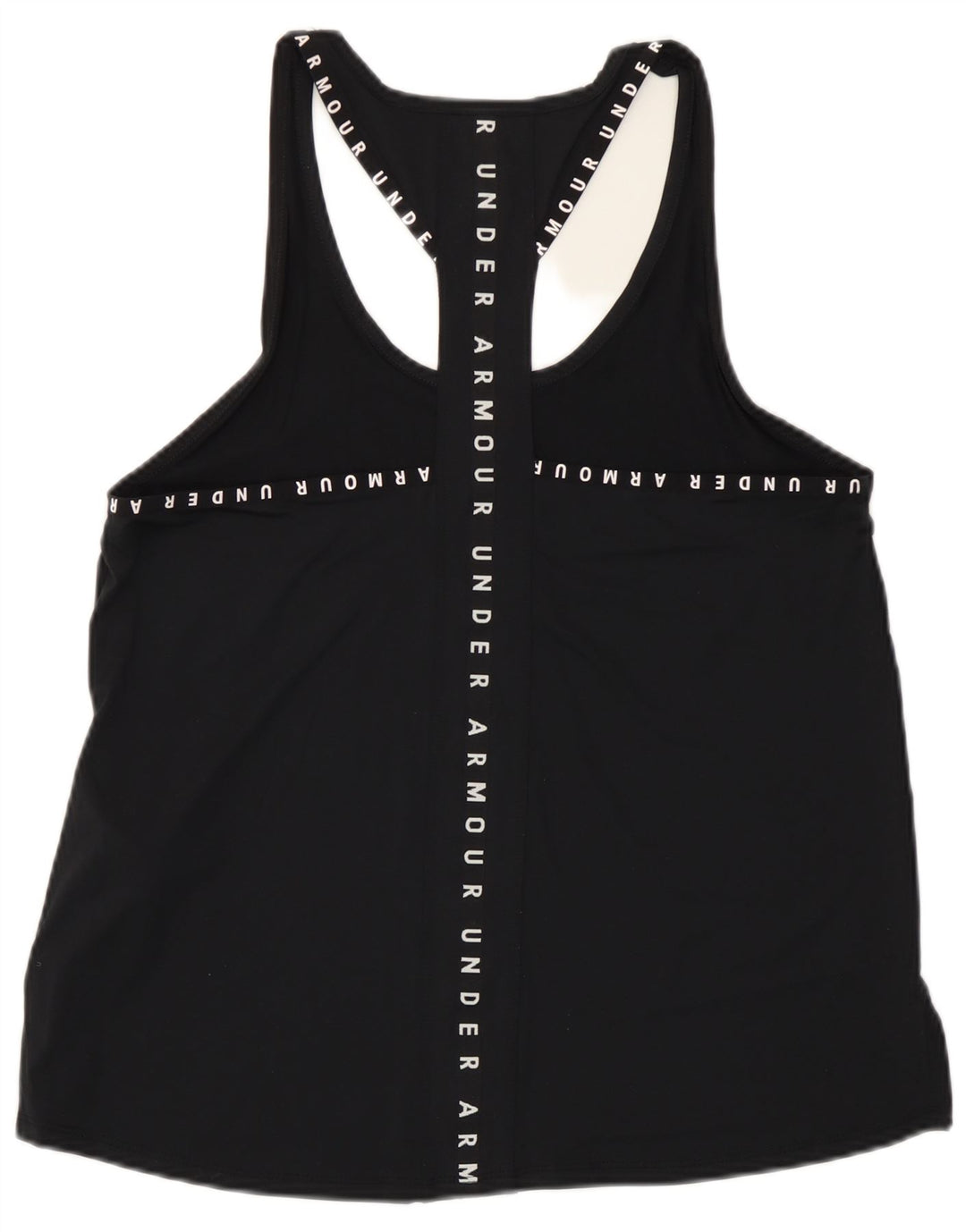 Under Armour Womens Heat Gear Grafisk Vest Top UK 14 Medium Sort Polyester