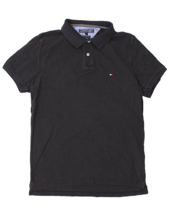 TOMMY HILFIGER Slim Fit poloshirt til mænd Medium marineblå bomuld