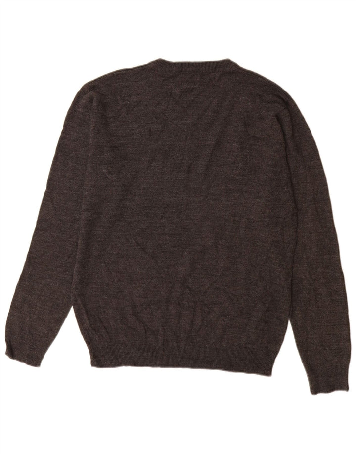 Pierre Cardin Herre V-hals sweater Stor Grå Akryl