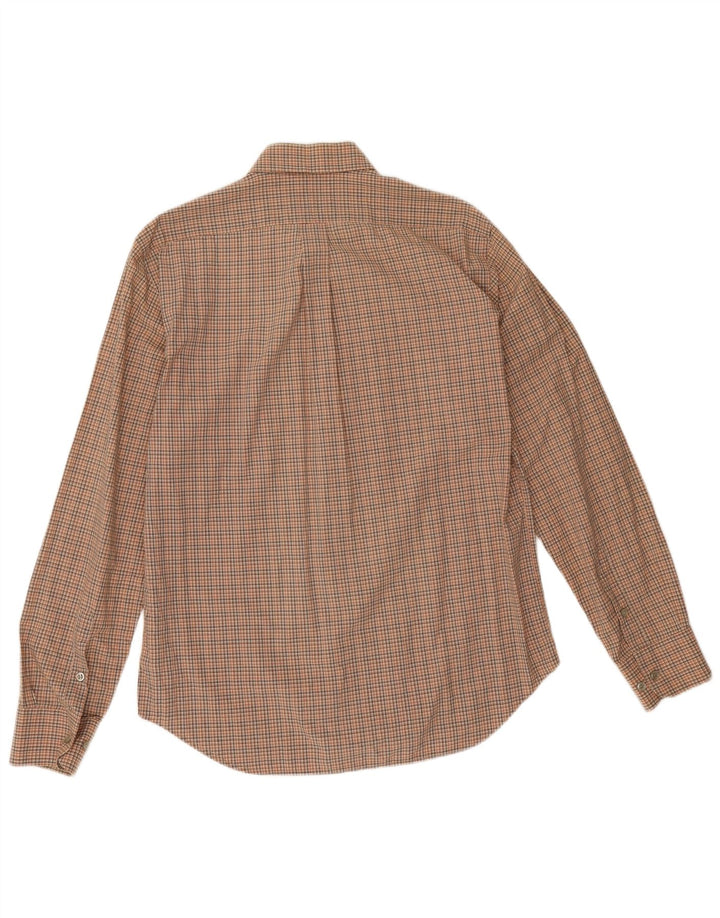 Marlboro Classics Herre Regular Fit skjorte Stor brun ternet