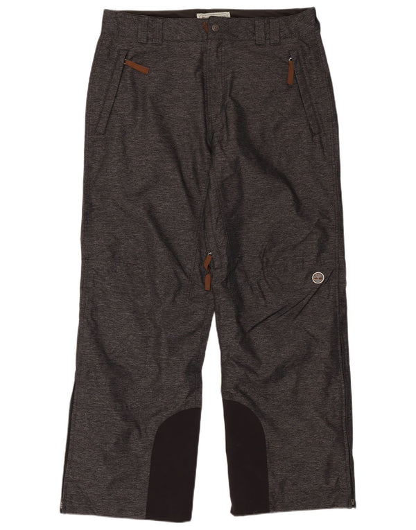 Timberland Herre Cargo Windbreaker Bukser Large W36 L32 Grå Nylon Vinter