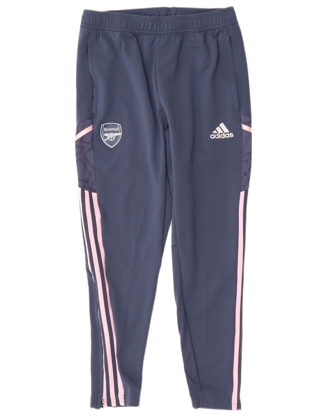 ADIDAS Arsenal træningsdragt bukser til kvinder UK 12 Medium Blue Polyester