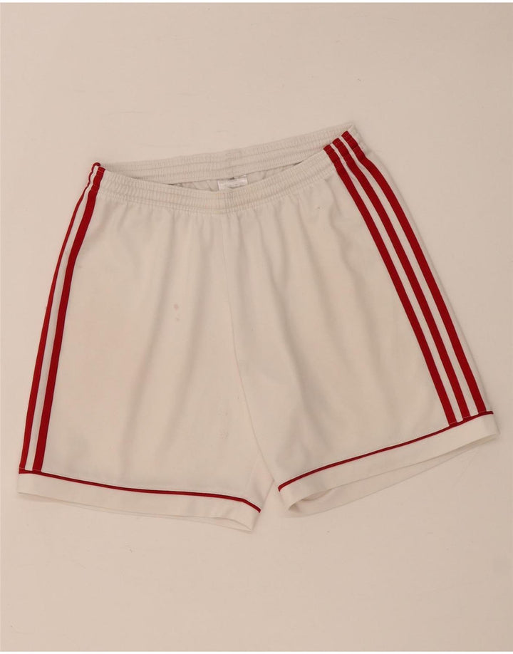 ADIDAS Aeroready Sportsshorts til mænd Small White Polyester