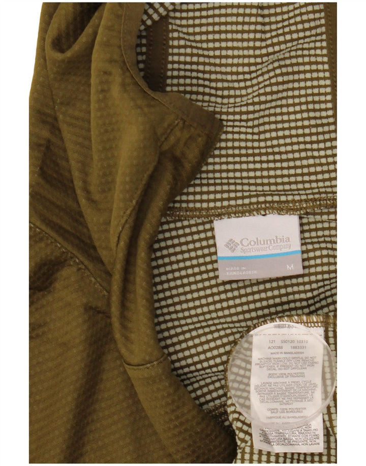 Columbia sweater med lynlås til mænd mellem Khaki Polyester