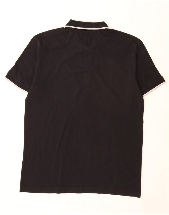 Kappa Herre Polo Shirt Large Sort