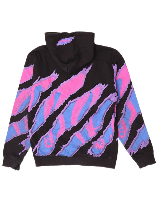 Octopus Grafisk hættetrøje til mænd XS Sort bomuld