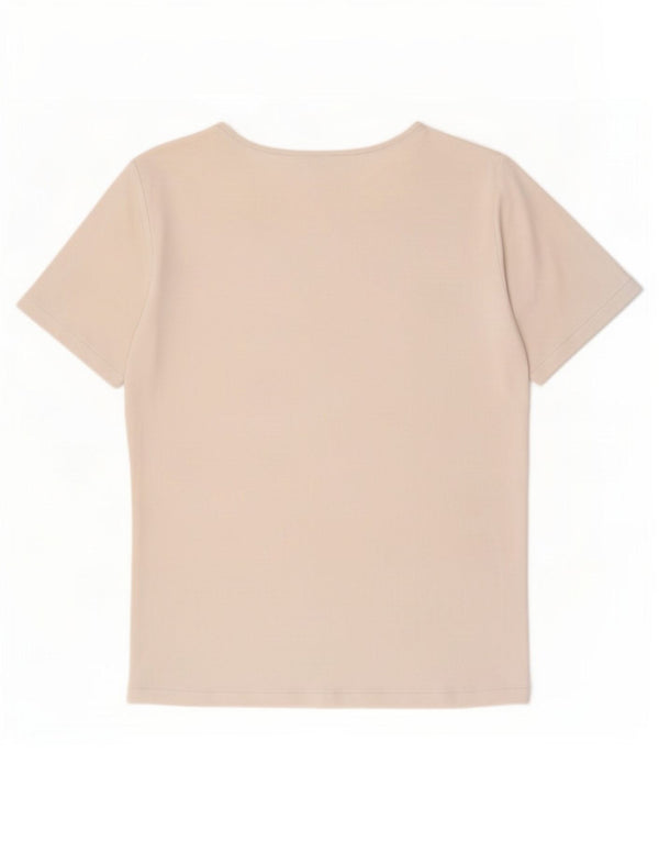 Cos Herre T-Shirt Top Medium Off White Bomuld