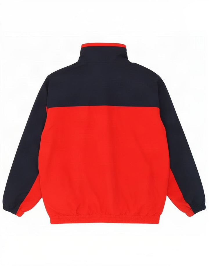 Shamp Herre træningsdragt Topjakke XL Rød Colourblock Polyester