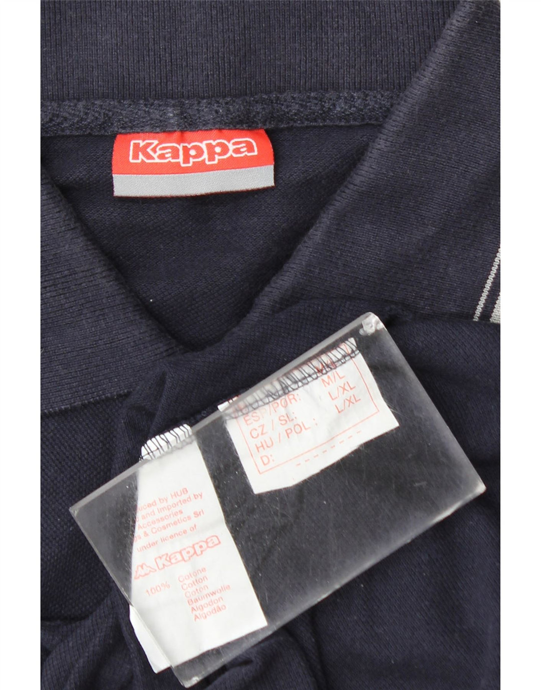 Kappa herre poloshirt Medium marineblå bomuld