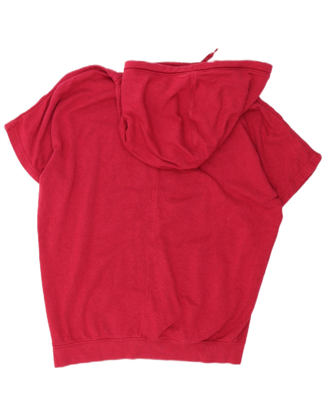 Nike Dame Longline Kortærmet Oversized Hoodie Jumper UK 10 Lille Pink